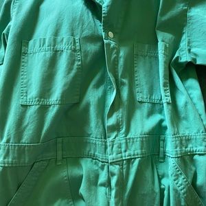 Big bud press 2xl long sleeve jumpsuit seagreen